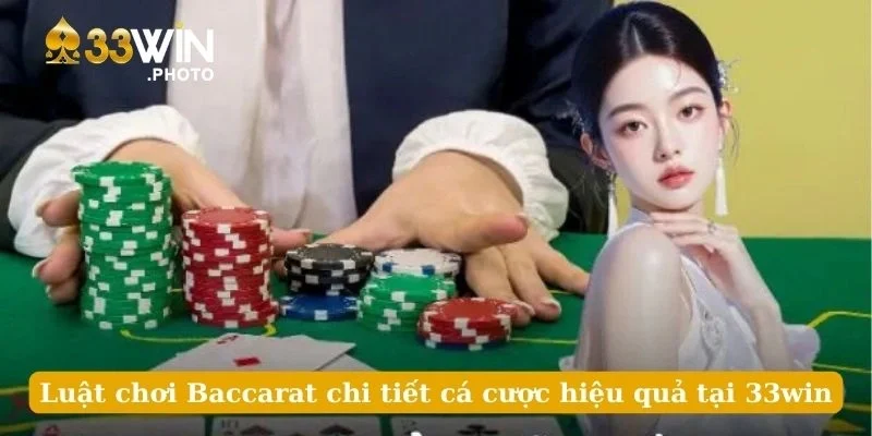 Luật Chơi Baccarat Chi Tiết Cá Cược Hiệu Quả Tại 33win