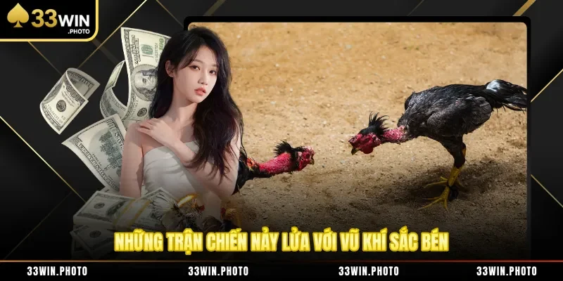 Những trận chiến nảy lửa với vũ khí sắc bén 