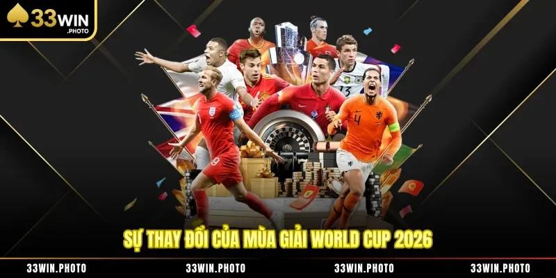 Sự thay đổi của mùa giải World Cup 2026